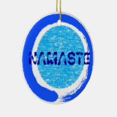 Zen Namaste - Yoga Xmas Ornamente (Rechts)