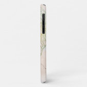 Zen-Neatral-Töne und Goldelefant-Indian Case-Mate iPhone Hülle (Hinten/Links)