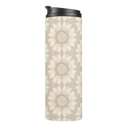 Zen-neutrale Blume Thermosbecher (Nach rechts gedreht)