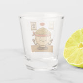 Zen Noodles Meditation Schnapsglas (Rückseite)