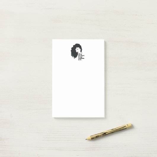 Zen Notes Post-it Klebezettel (Auf Schreibtisch)