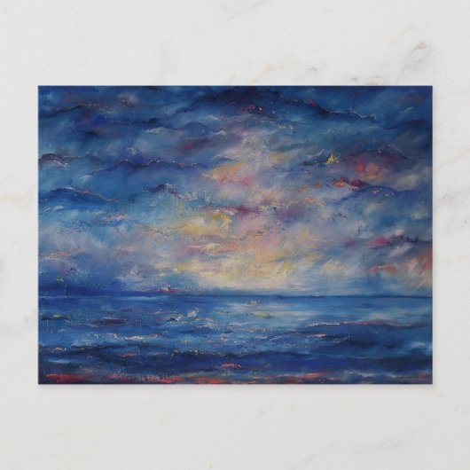 Zen Ocean Postcard Postkarte (Vorderseite)