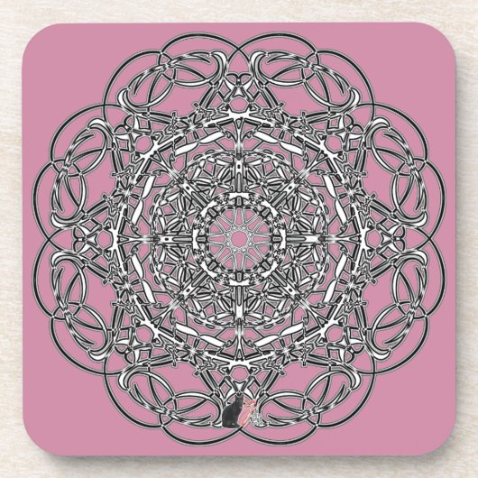 Zen Octa Glyph Dawn Untersetzer (Vorderseite)