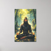 Zen of the Shadow Warrior Leinwanddruck (Vorderseite)