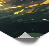 Zen of the Shadow Warrior Poster (Ecke)