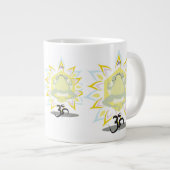 Zen Om Frog~Spezial-Tasse Jumbo-Tasse (Vorderseite Rechts)