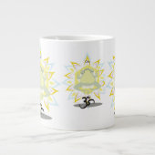 Zen Om Frog~Spezial-Tasse Jumbo-Tasse (Vorderseite)