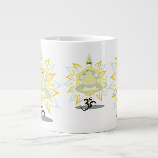 Zen Om Frog~Spezial-Tasse Jumbo-Tasse (Vorderseite)