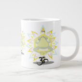 Zen Om Frog~Spezial-Tasse Jumbo-Tasse (Rechts)