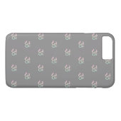 Zen Om Symbol Gray Pastel Unique iPhone Gehäuse Case-Mate iPhone Hülle (Rückseite (Horizontal))