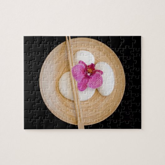 Zen-Orchidee Puzzle (Horizontal)