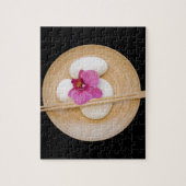 Zen-Orchidee Puzzle (Vertikal)