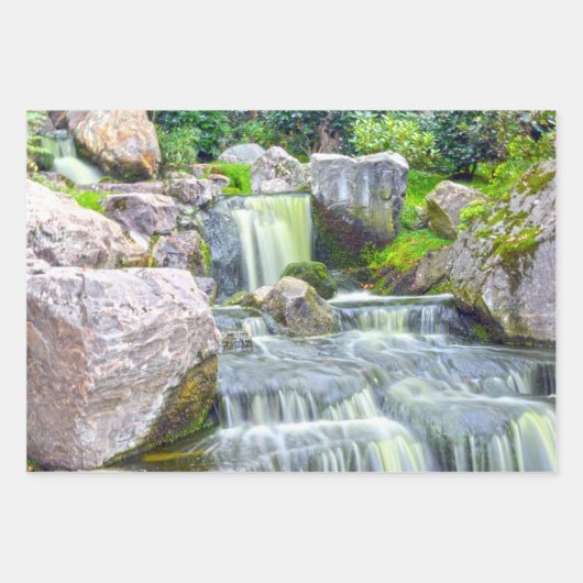 Zen-Packpapier Geschenkpapier Set (Vorderseite)