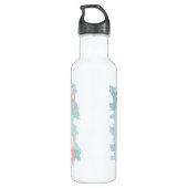 Zen-Panda-hohe Flasche (Pflaumen-Blüten) Edelstahlflasche (Rückseite)