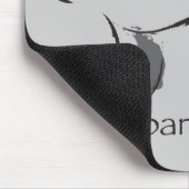 Zen-Panda Mousepad (Ecke)