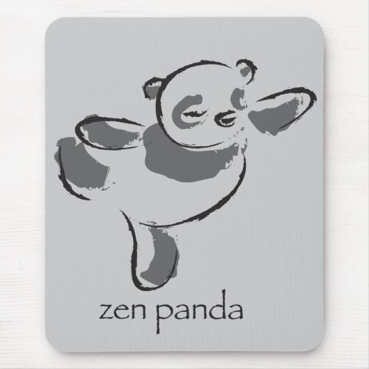 Zen-Panda Mousepad (Vorne)