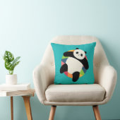 Zen Panda Spin Kissen (Stuhl )