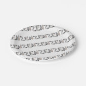 Zen Pappteller (Schrägansicht)