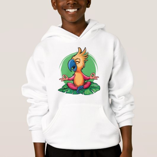 Zen Parrot - Tropische Medizin Hoodie (Vorderseite)