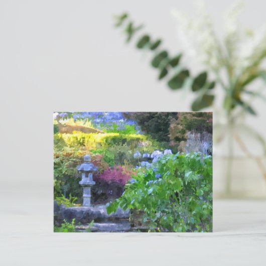 Zen Path Postkarte (Stehend Vorderseite)