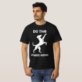 Zen Paws männlicher schwarzer T - Shirt (Vorne ganz)