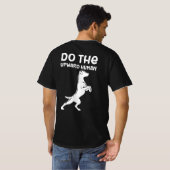 Zen Paws männlicher schwarzer T - Shirt (Schwarz voll)