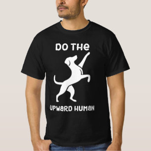 Zen Paws männlicher schwarzer T - Shirt