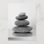 Zen Pebbles Postcard Postkarte (Vorderseite)