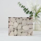 Zen Pebbles Postkarte (Stehend Vorderseite)