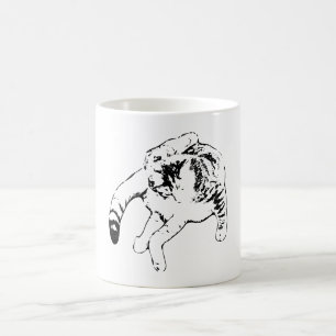 Zen, Pelz und Flexibilität Kaffeetasse