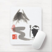 Zen-Pilger Mousepad (Mit Mouse)