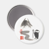 Zen Pilgrim Magnet (Vorderseite/Rückseite)