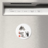 Zen Pilgrim Magnet (In Situ (Geschirrspüler))