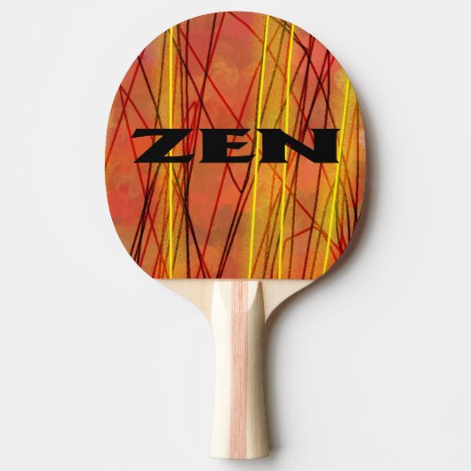 Zen-Pingpongpaddel Tischtennis Schläger (Vorderseite)