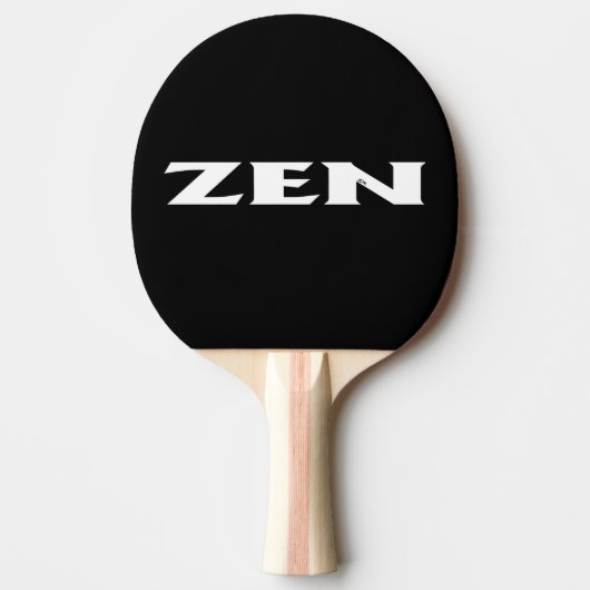Zen-Pingpongpaddel Tischtennis Schläger (Vorderseite)