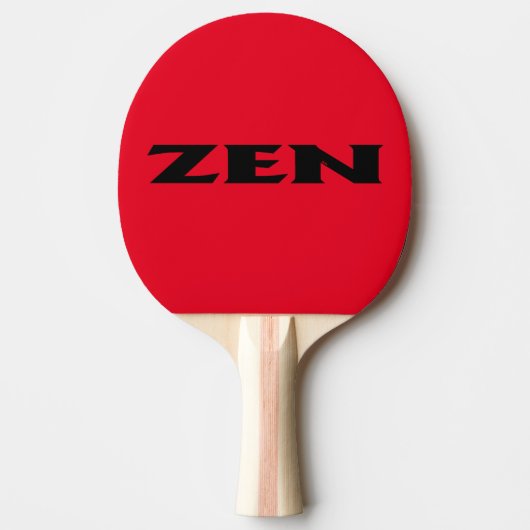 Zen-Pingpongpaddel Tischtennis Schläger (Vorderseite)