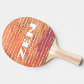 Zen-Pingpongpaddel Tischtennis Schläger (Seitenansicht)