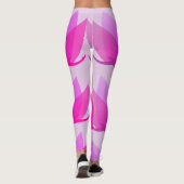 Zen Pink Lotus Leggings (Rückseite)