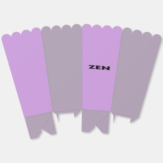 Zen-Popcorn-Kisten Geschenkschachtel (Ungeklappt)