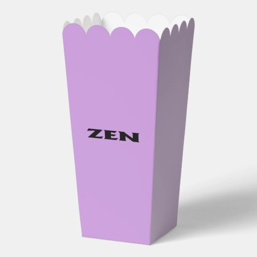 Zen-Popcorn-Kisten Geschenkschachtel (Vorderseite)