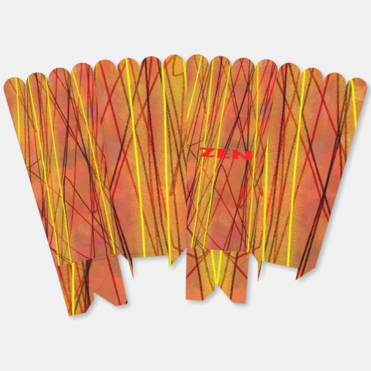 Zen-Popcornboxen mit rotem Draht Geschenkschachtel (Ungeklappt)