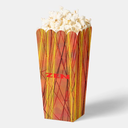 Zen-Popcornboxen mit rotem Draht Geschenkschachtel (Geplatzt)