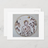 Zen postkarte (Vorne/Hinten)