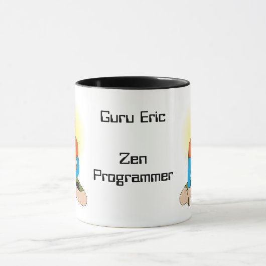 Zen Programmer Moderner Buddha Tasse (Zentrum)
