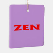 Zen-Quadrat-Keramik Keramikornament (Rechts)