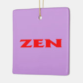 Zen-Quadrat-Keramik Keramikornament (Links)
