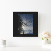 ZEN QUADRATISCHE WANDUHR (Zuhause)