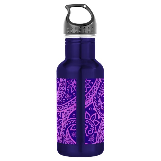 Zen-Raum Edelstahlflasche (Rückseite)