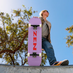 Zen Red Llac Skateboard