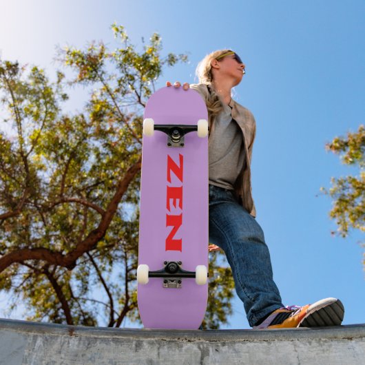 Zen Red Llac Skateboard (Außenbereich 1)